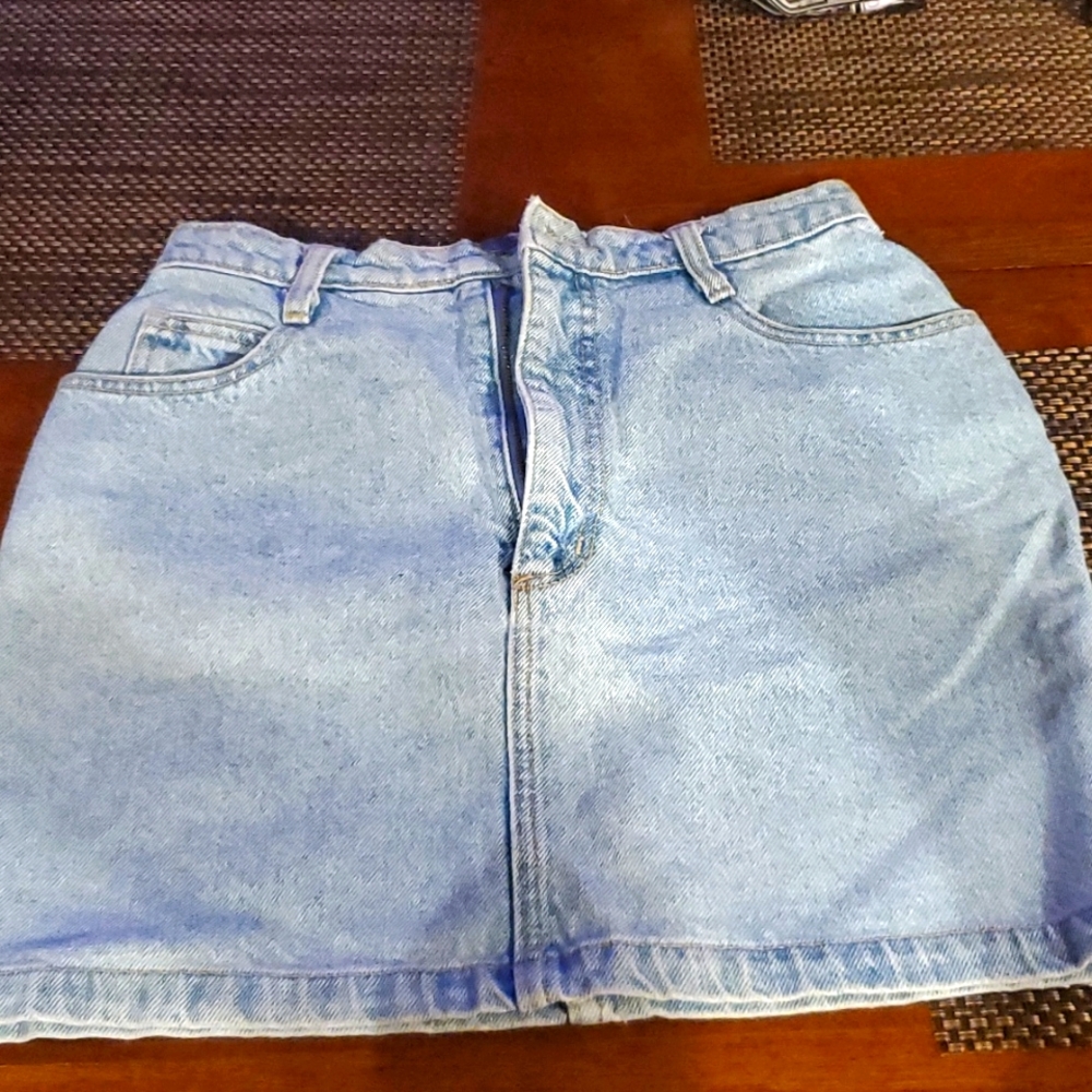 Paris blues mini skirt light blue 💙